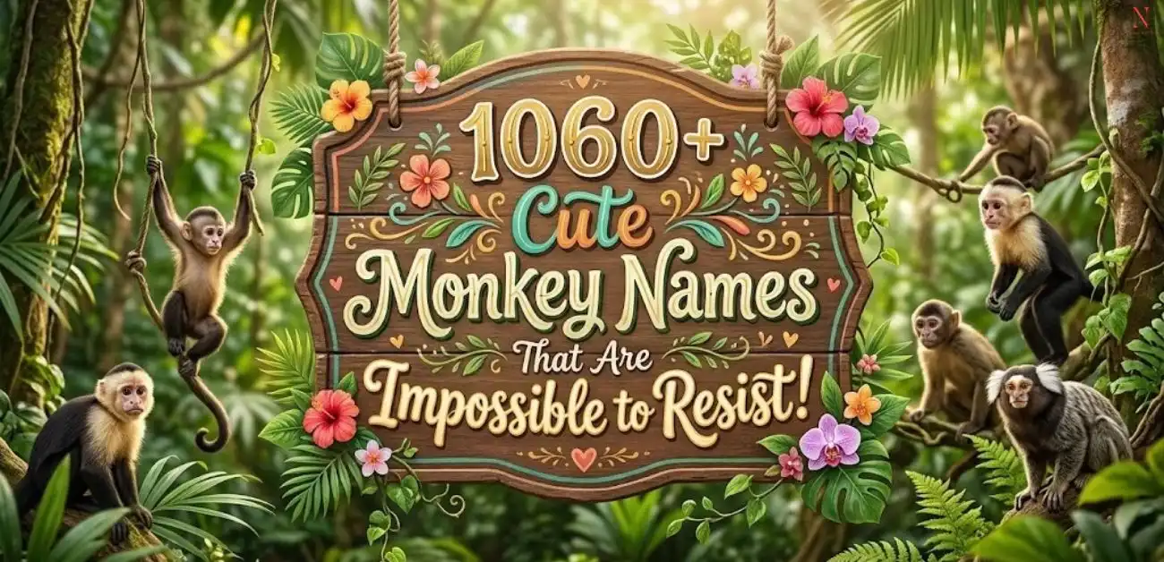 1060+ Cute Monkey Names That Are Impossible to Resist!