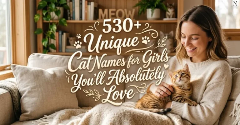 530+ Unique Cat Names for Girls You’ll Absolutely Love