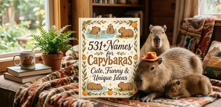 531+ Names for Capybaras: Cute, Funny & Unique Ideas