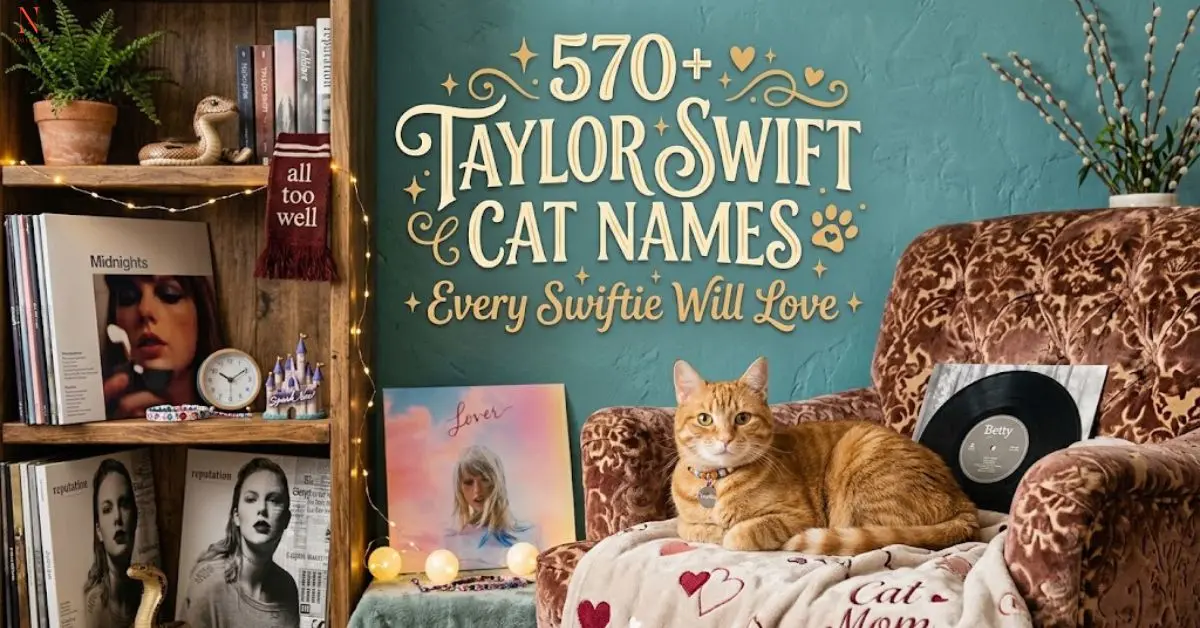 570+ Taylor Swift Cat Names Every Swiftie Will Love