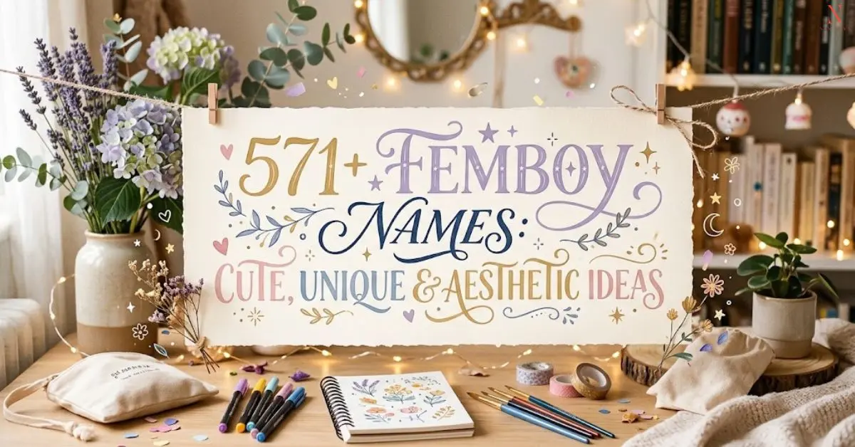 571+ Femboy Names: Cute, Unique & Aesthetic Ideas