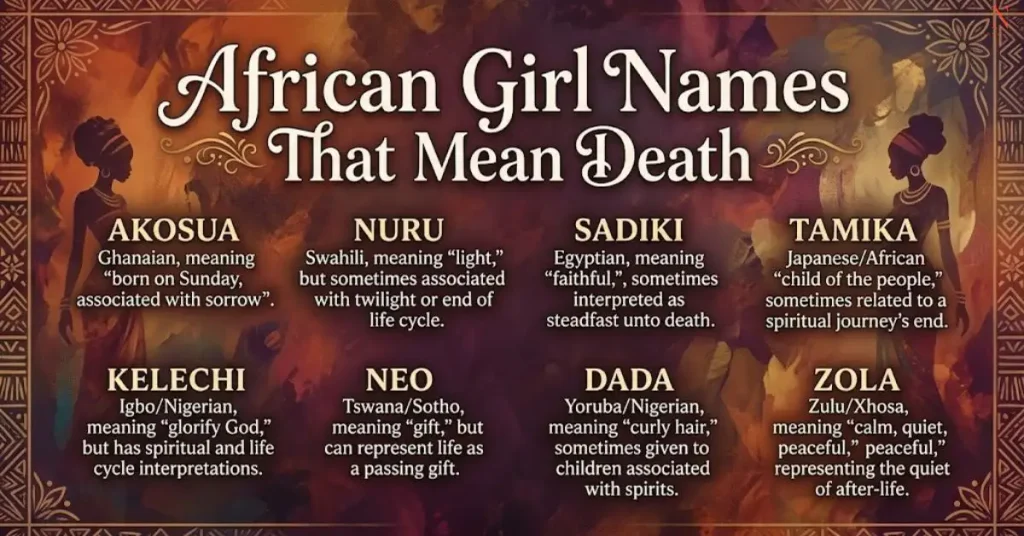 african-girl-names-that-mean-death African Girl Names That Mean Death