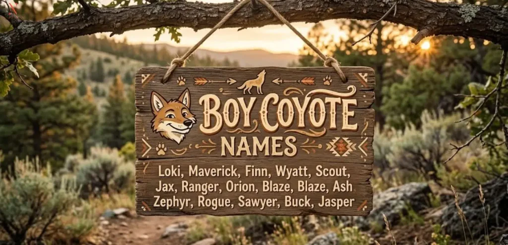 Boy Coyote Names