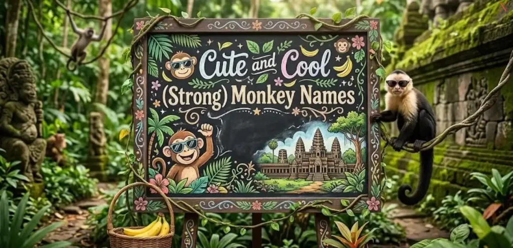 Cute and Cool (Strong) Monkey Names