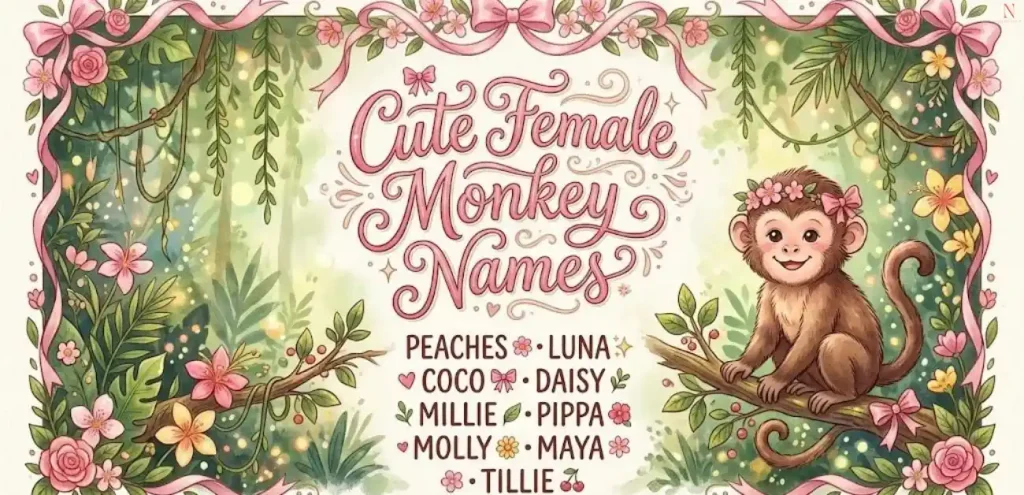 Cute Female Monkey Names