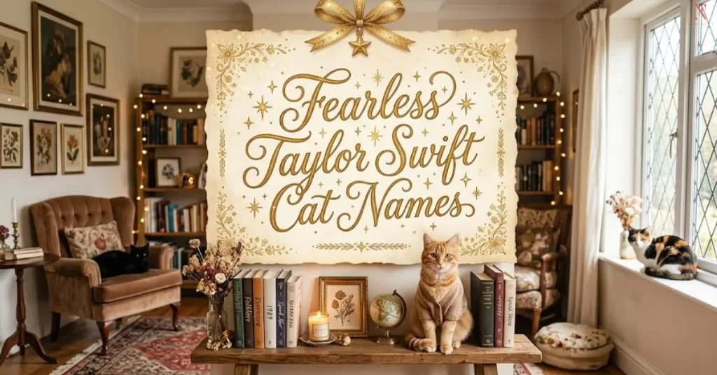 Fearless Taylor Swift Cat Names