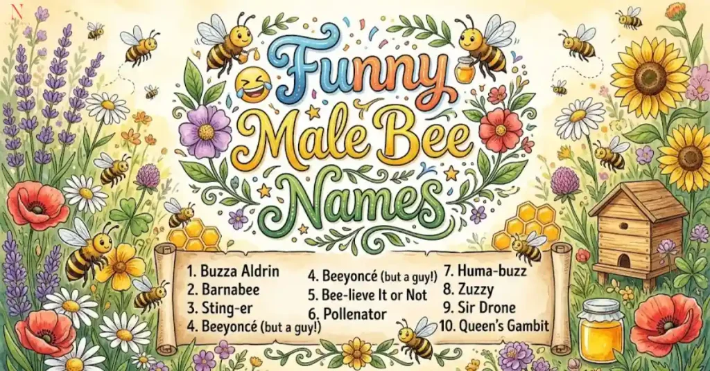 funny-male-bee-names Funny Male Bee Names