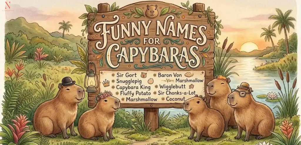 Funny Names for Capybaras