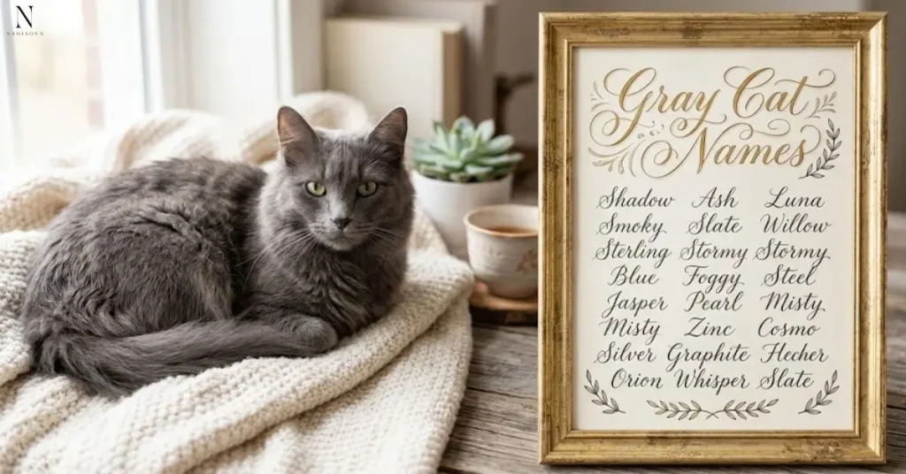 gray-cat-names Gray Cat Names