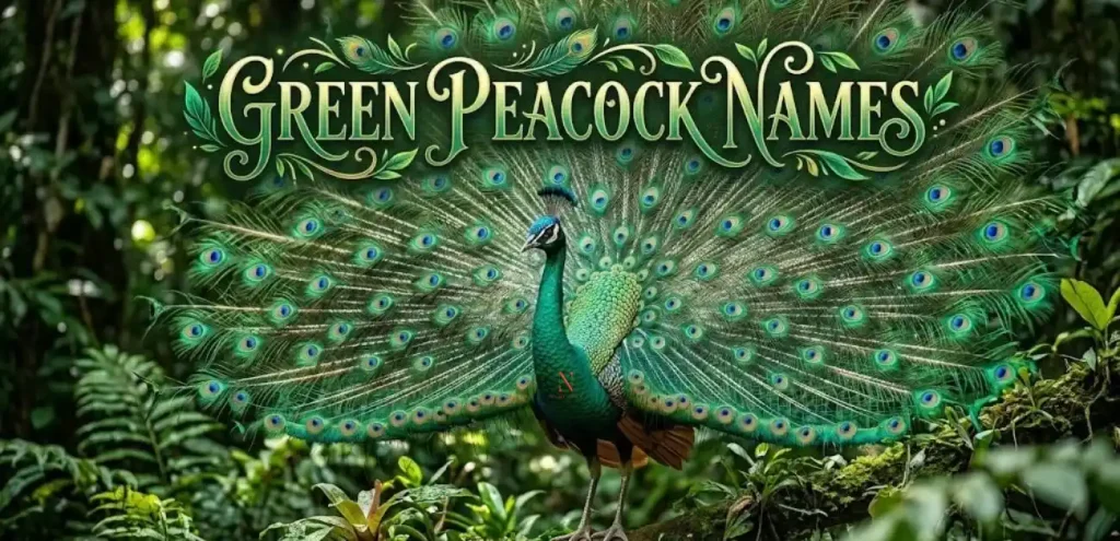 Green Peacock Names