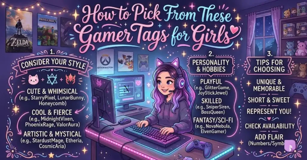 how-to-pick-from-these-gamer-tags-for-girls How to Pick From These Gamer Tags for Girls