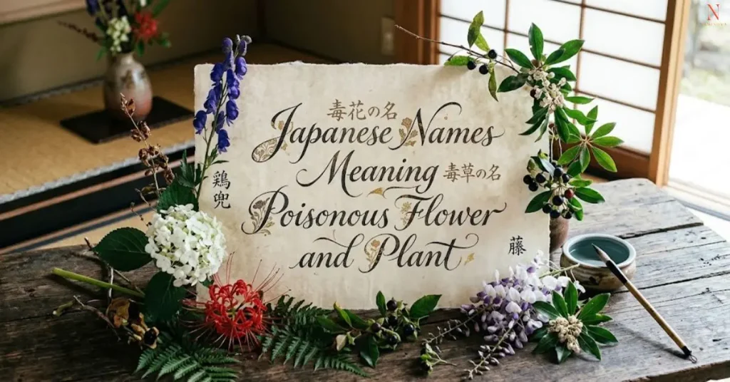 japanese-names-meaning-poisonous-flower-and-plant Japanese Names Meaning Poisonous Flower and Plant