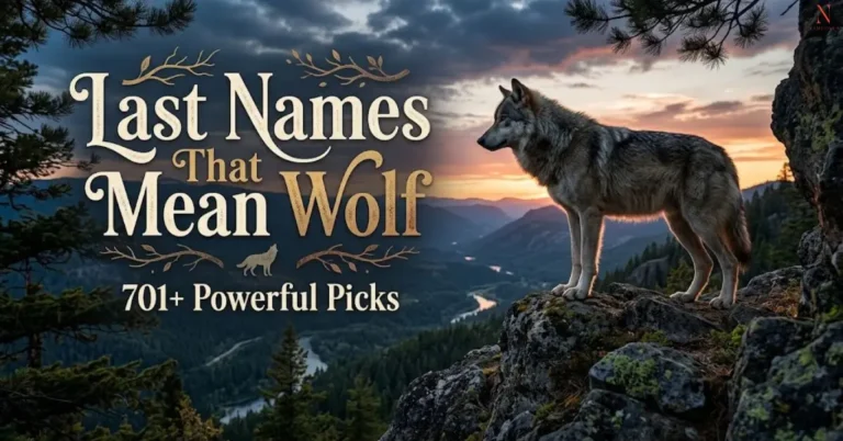 Last Names That Mean Wolf: 701+ Powerful Picks