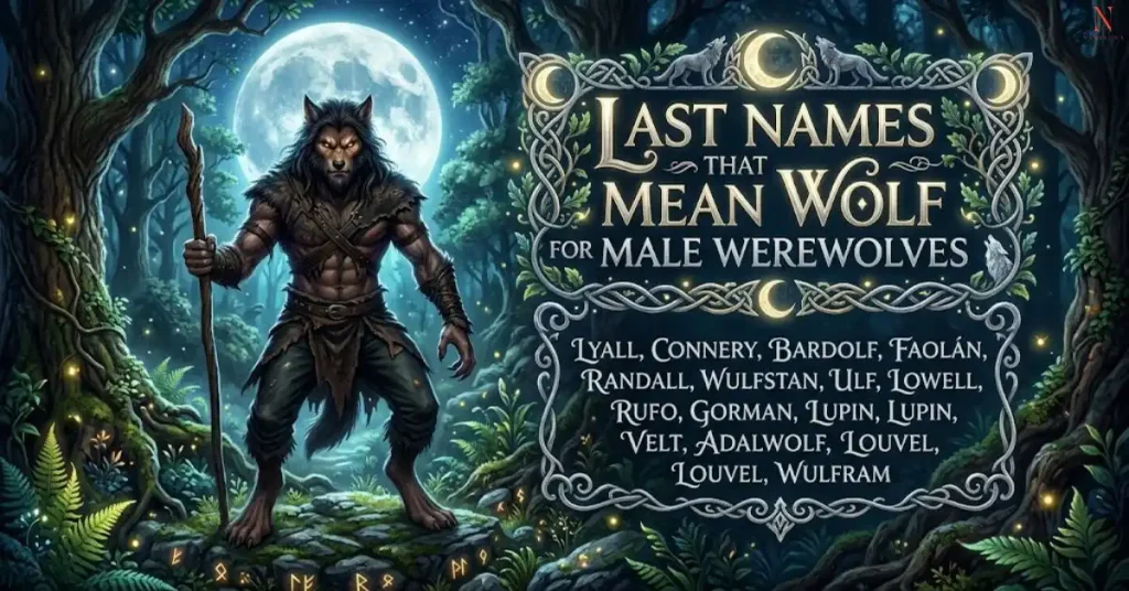Last Names That Mean Wolf for Male Werewolves