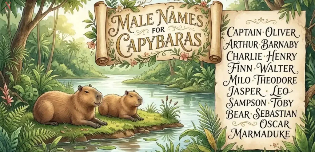 Male Names for Capybaras