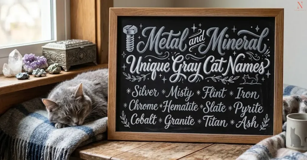 metal-and-mineral-unique-gray-cat-names Metal and Mineral Unique Gray Cat Names