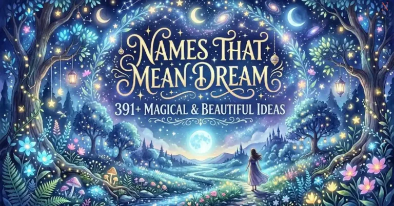 Names That Mean Dream: 391+ Magical & Beautiful Ideas