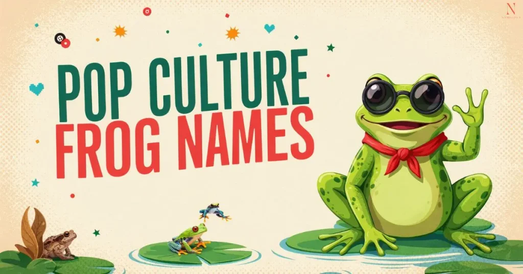 Pop Culture Frog Names