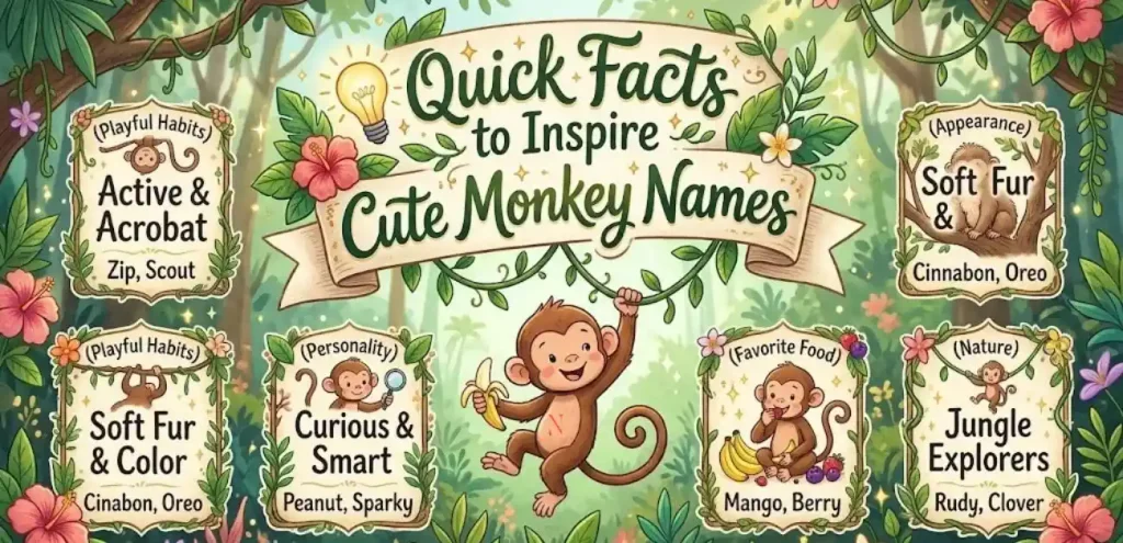Quick Facts to Inspire Cute Monkey Names