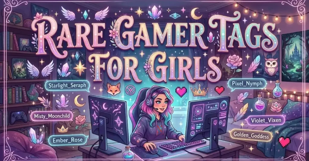 rare-gamer-tags-for-girls Rare Gamer Tags for Girls