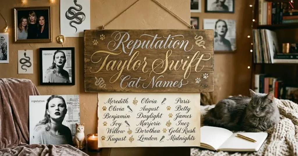 Reputation Taylor Swift Cat Names