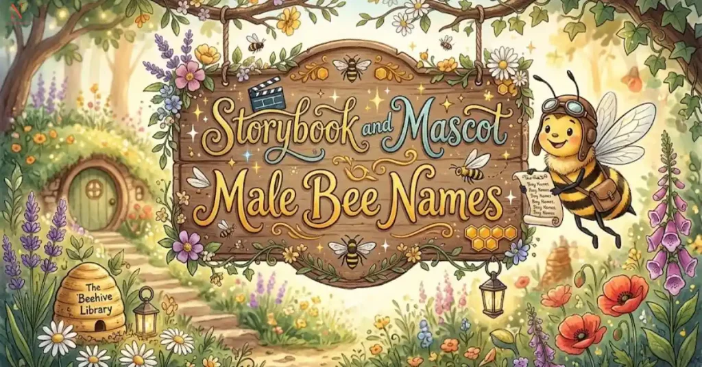 storybook-and-mascot-male-bee-names Storybook and Mascot Male Bee Names