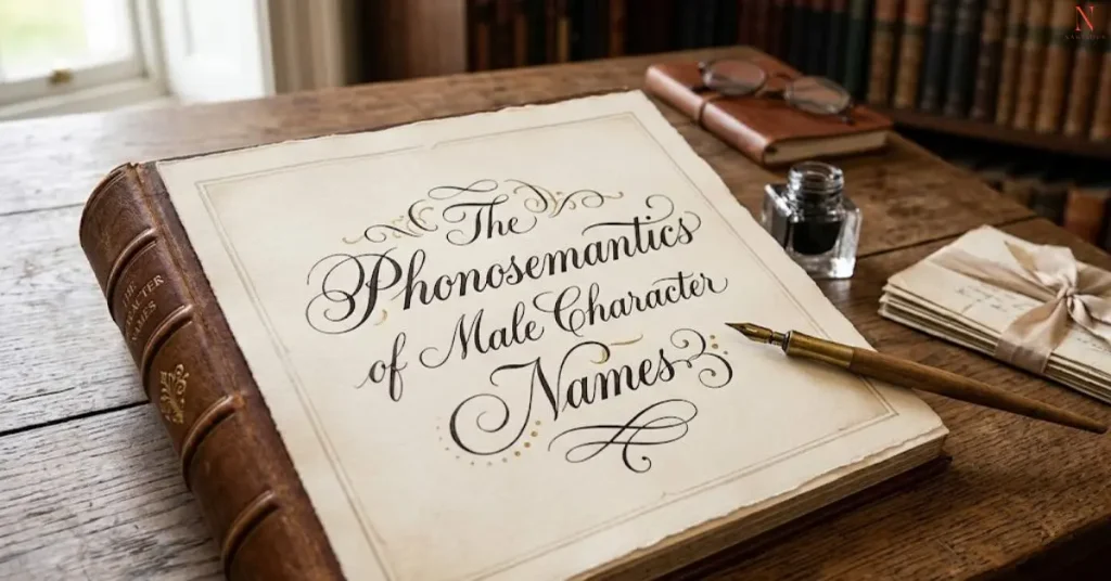 The Phonosemantics of Male Character Names