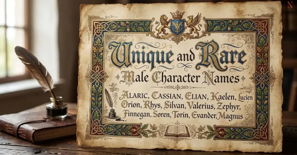 Unique and Rare Male Character Names