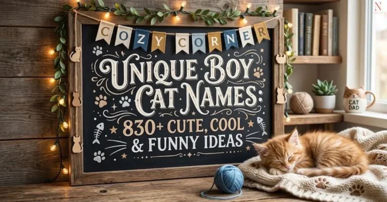 Unique Boy Cat Names: 830+ Cute, Cool & Funny Ideas