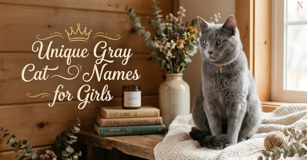 unique-gray-cat-names-for-girls Unique Gray Cat Names for Girls